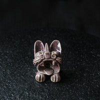 Dark Purple mini Wamao 瓦猫 - Incense holder