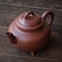 Tripode 三足水平 - Teiera Yixing, argilla Qingshuini
