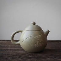 Longdan 龙蛋 - Teiera Yixing in argilla verde Benshanluni