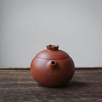 Shi Liu 石榴 - Yixing Teapot in Jiangponi Red Clay