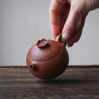 Shi Liu 石榴 - Yixing Teapot in Jiangponi Red Clay