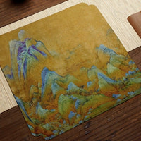 Tea Towel - Chinese Paintings - Eastern Leaves