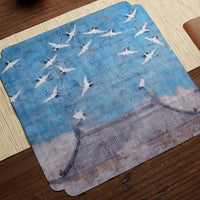 Tea Towel - Chinese Paintings - Eastern Leaves