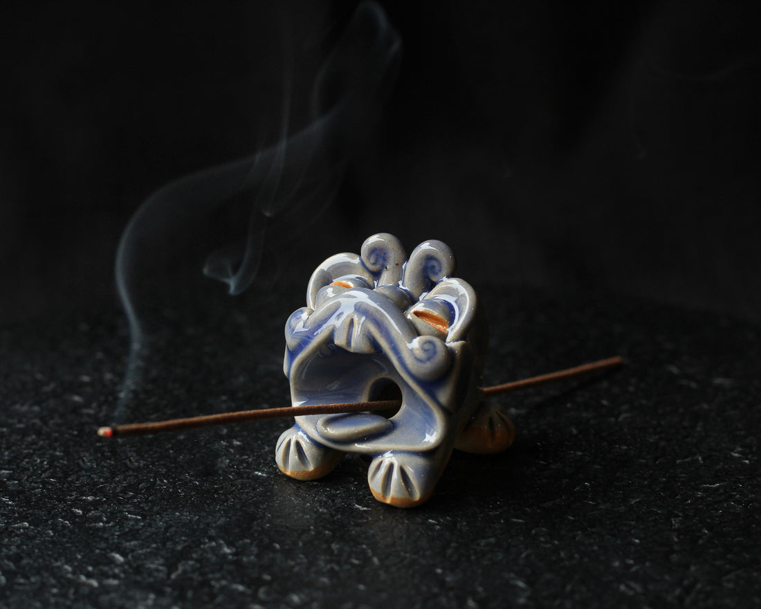 mini Wamao Indaco - Porta Incenso