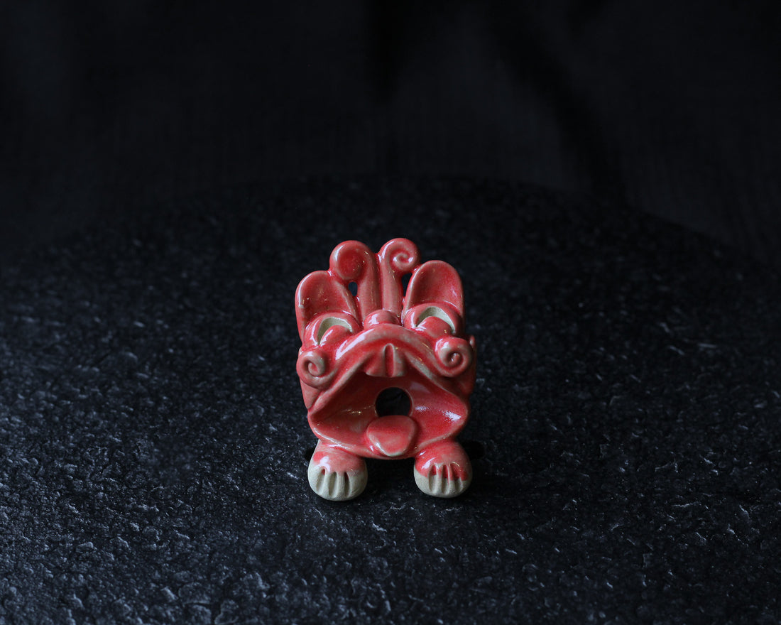 mini Wamao Rosso - Porta Incenso