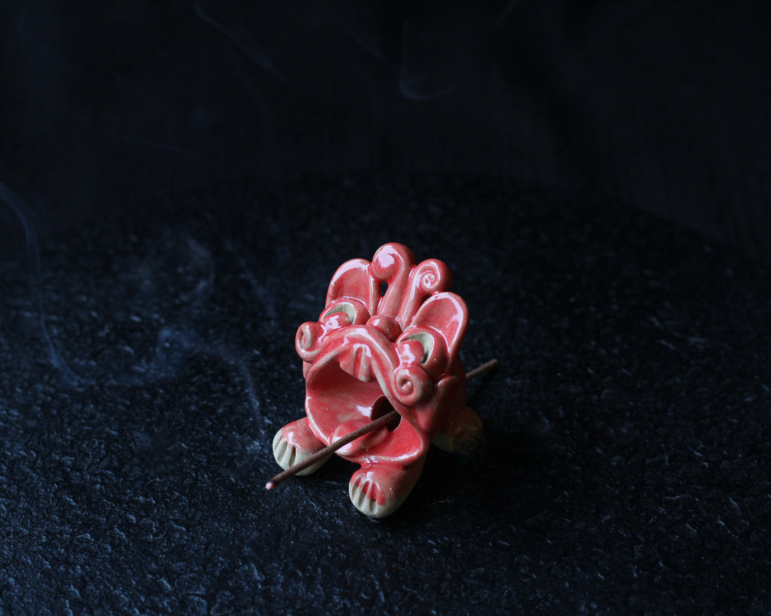 mini Wamao Rosso - Porta Incenso