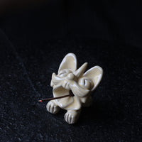 mini Wamao Bianco Crema - Porta Incenso