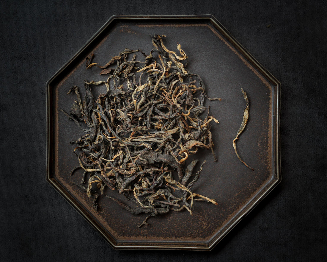 Tè rosso Dianhong di Alberi Antichi, essiccato al sole