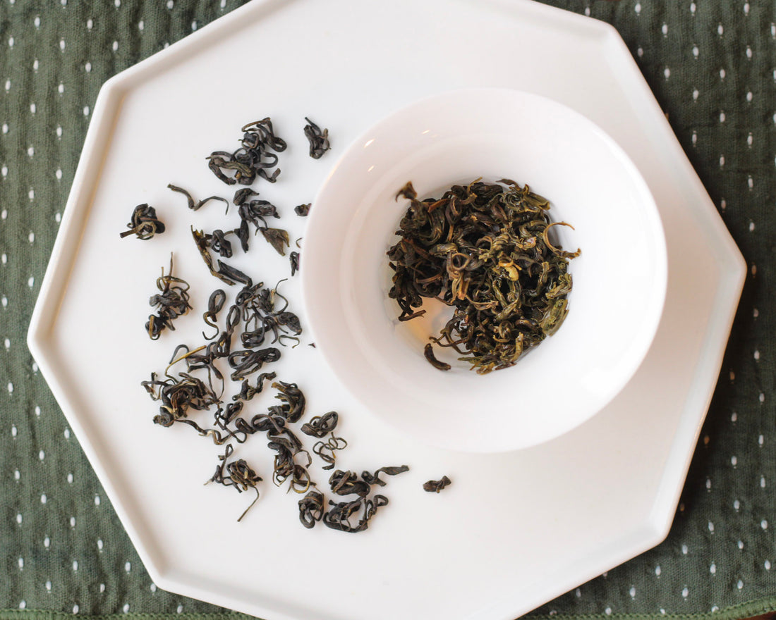 Gardenia green tea 栀子绿茶 - 7 Yin scented tea