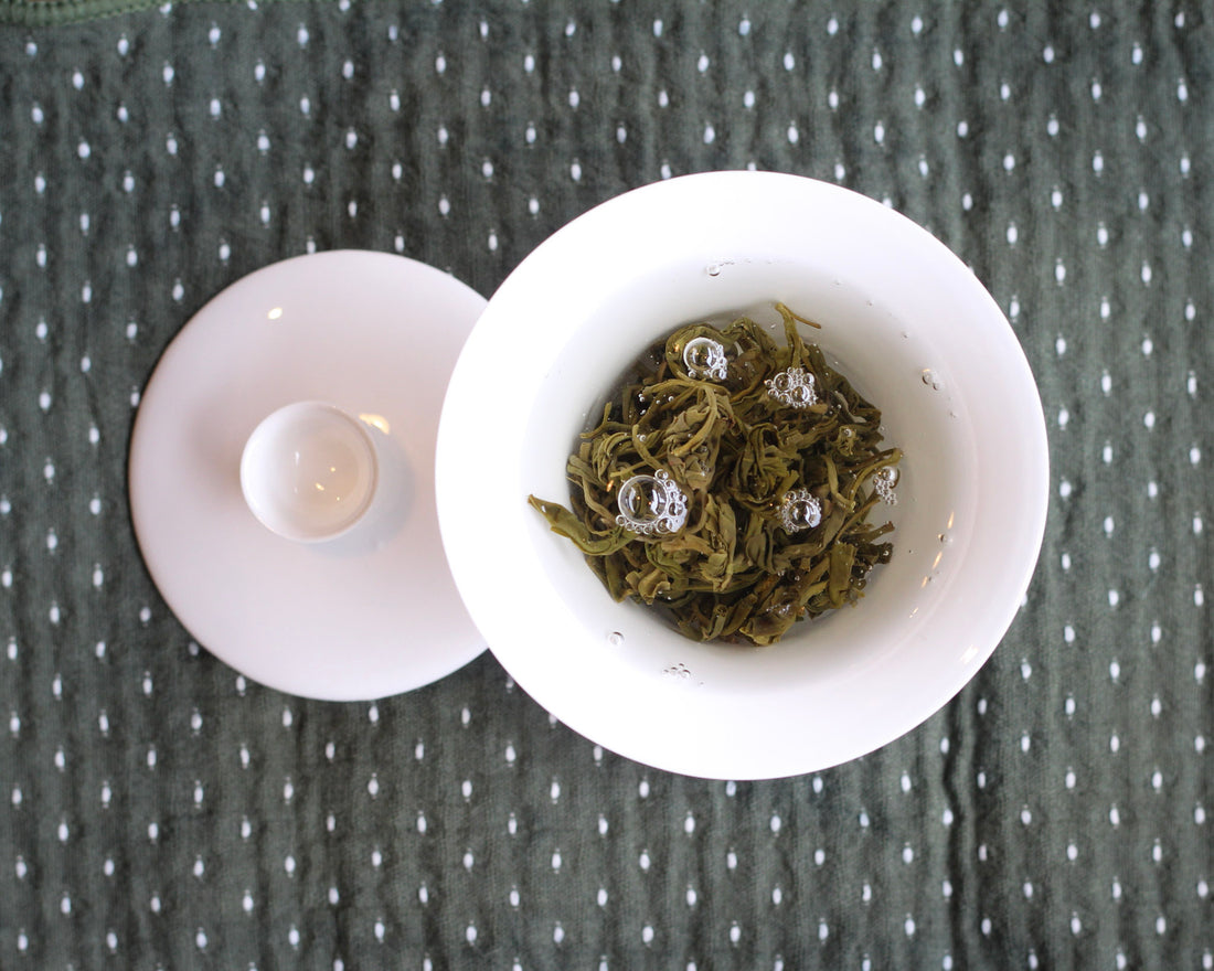 Gardenia green tea 栀子绿茶 - 7 Yin scented tea