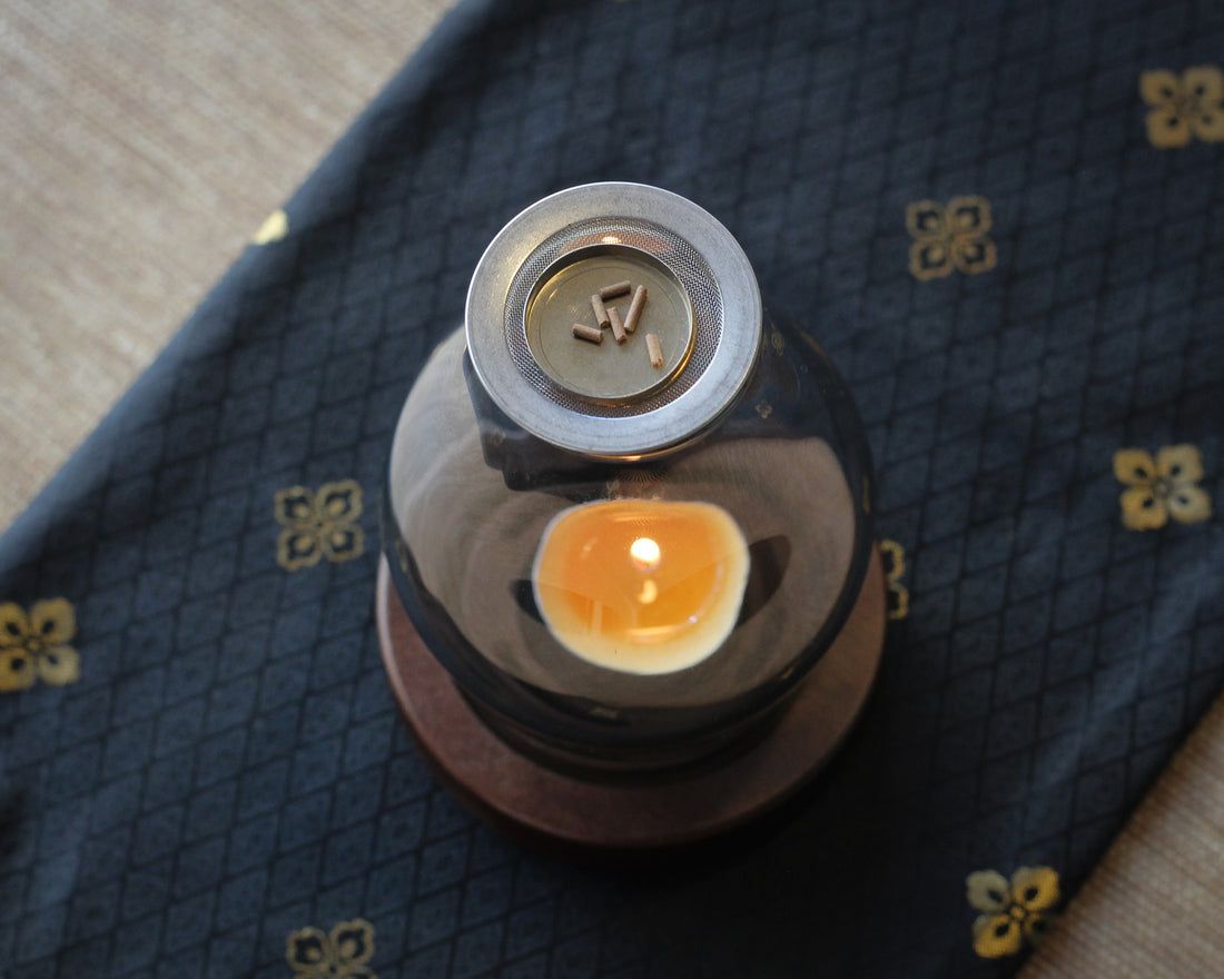 Glass Incense burner