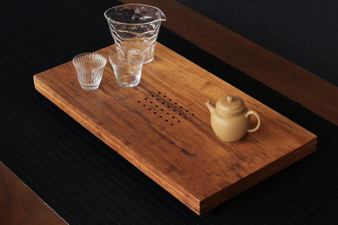Gongfucha tray - bamboo wood