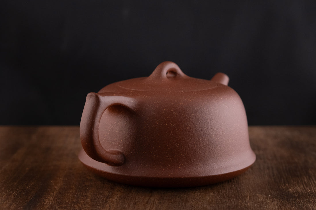Panshi 磐石 - 200ml Yixing Teapot in Jiangponi Red Clay