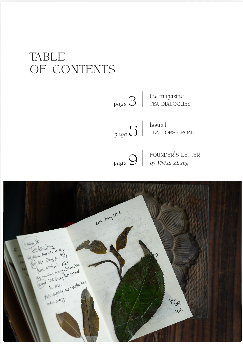 Tea Dialogues Magazine