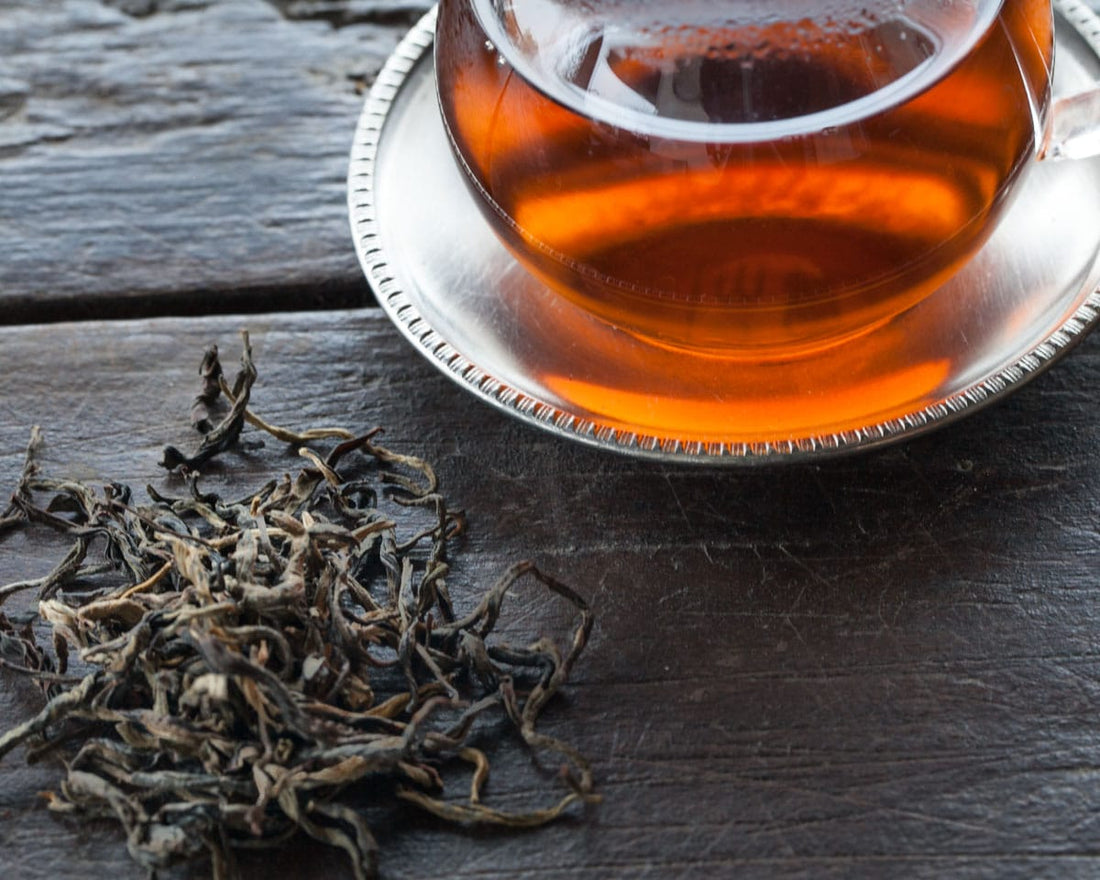 dianhong red tea, sun-dried tea, yunnan tea, forest tea