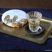 Pu'er shengpu from ancient trees gushu, laoyezi or huangpian, in pressed cake from Lunan and Pasha mountain, Yunnan, China