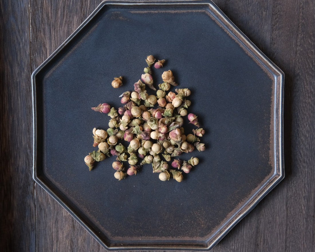 ziya purple tea flowers Chinese tea from Yunnan, Lincang