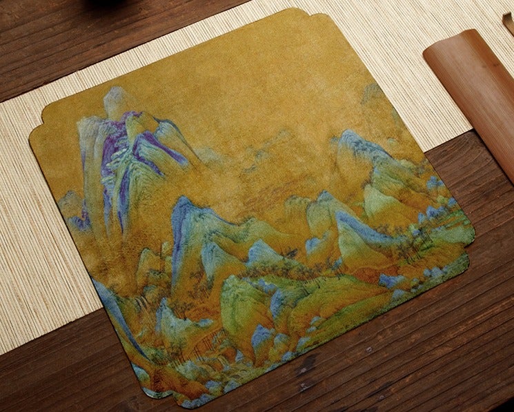 Tea Towel - Chinese Paintings - Eastern Leaves