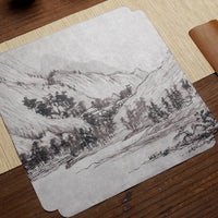 Tea Towel - Chinese Paintings - Eastern Leaves